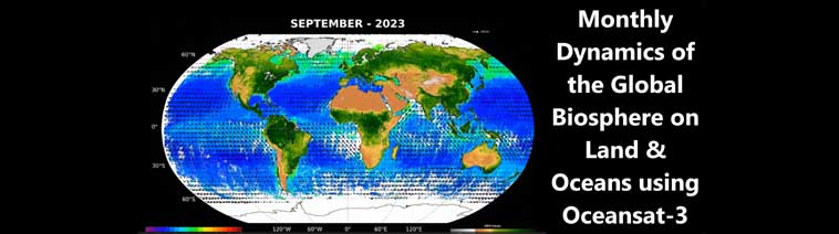 Monthly Dynamics of the Global Biosphere
